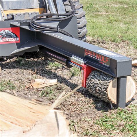 skid steer attachments missouri|skid steer attachment log splitter.